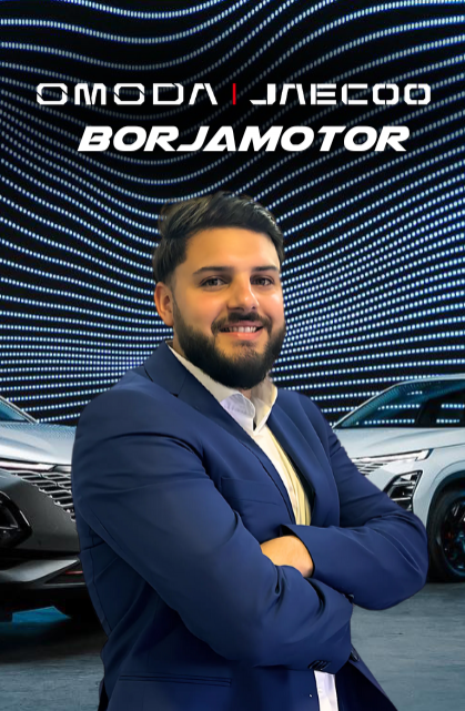 Carlos comercial experto Omoda y jaecoo Borjamotor