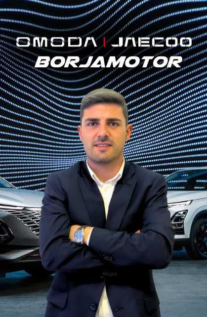 Joaquín García Comercial experto Omoda Jaecoo Borjamotor